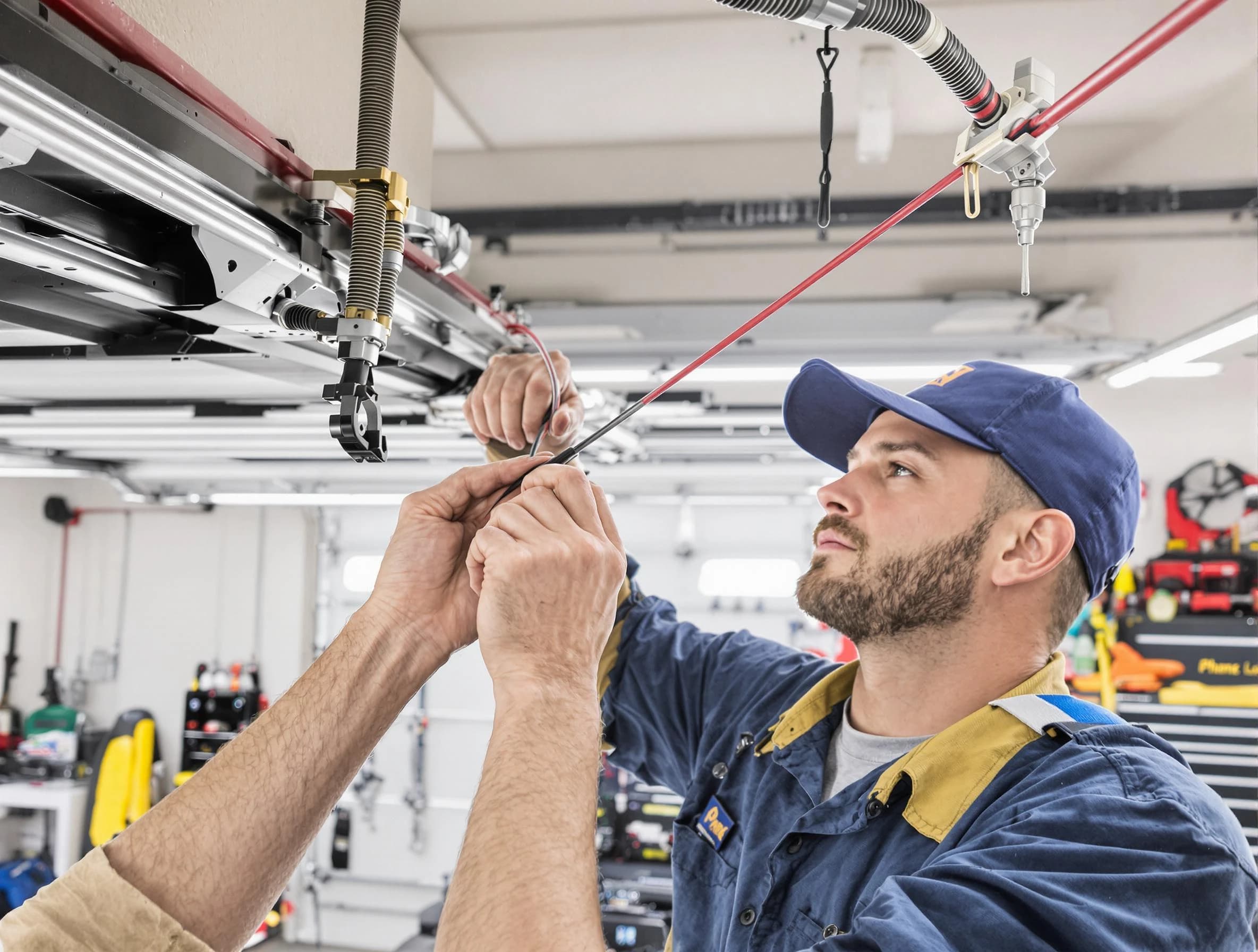 Garage Door Cable Repair in Highland Park