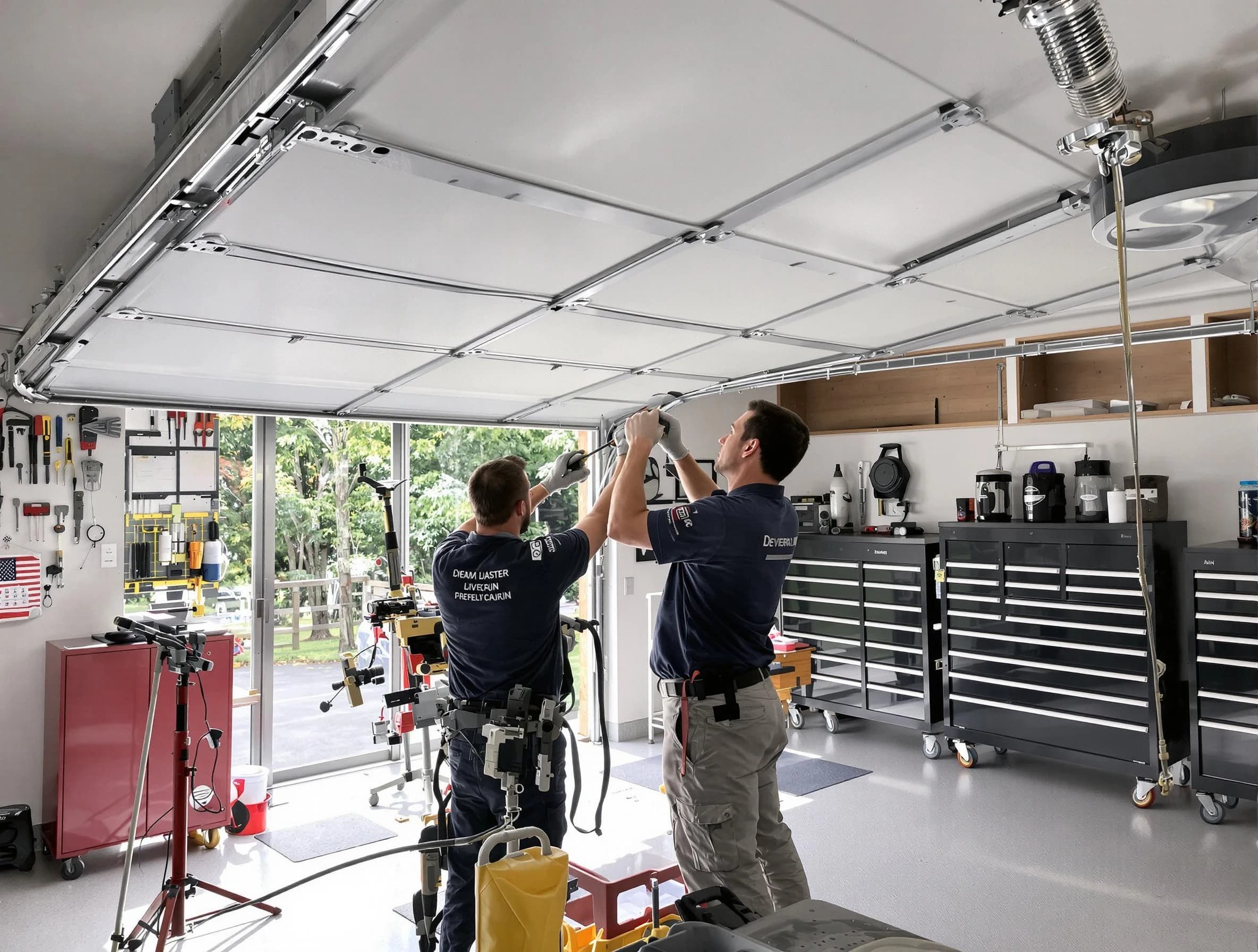 Overhead Garage Door Repair in Highland Park