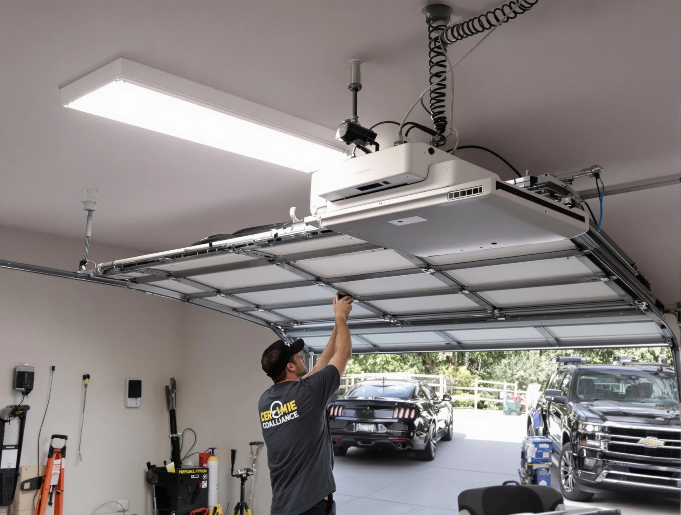 Garage Door Opener Installation in Highland Park